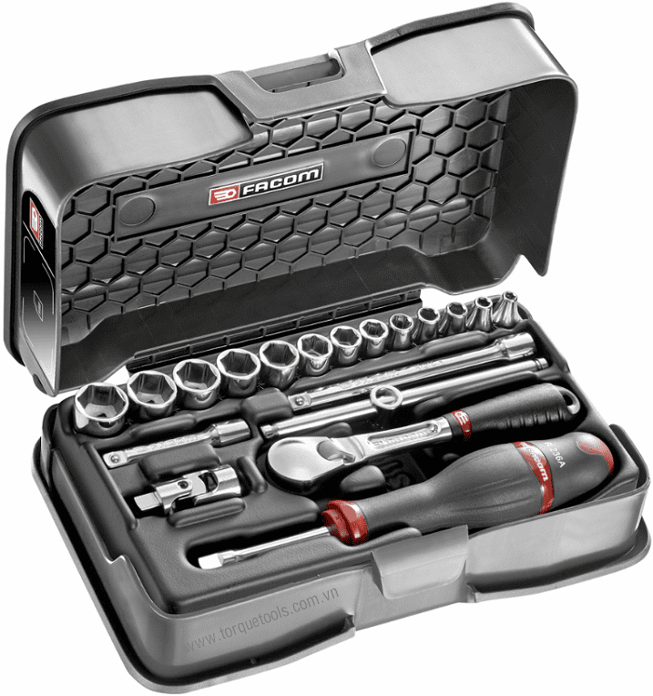 Bộ dụng cụ Facom RL.161-3P6 , bộ khẩu Facom RL.161-3P6