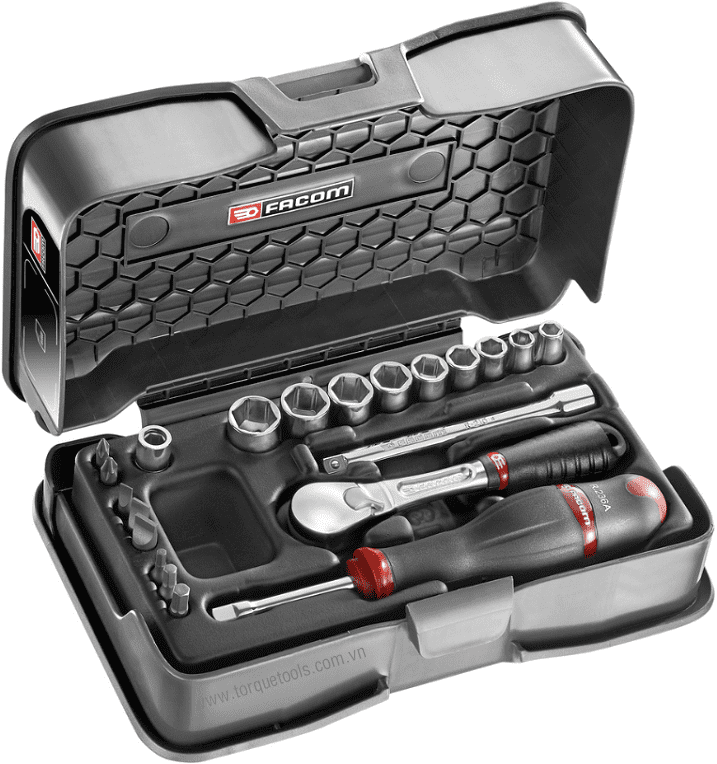 Bộ dụng cụ Facom RL.161-4P6 , bộ khẩu Facom RL.161-4P6