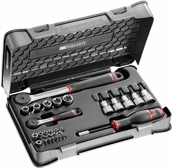 Bộ dụng cụ Facom RSX.427AP , bộ khẩu Facom RSX.427AP