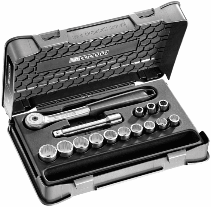Bộ dụng cụ Facom S.151-1P12 , bộ khẩu Facom S.151-1P12