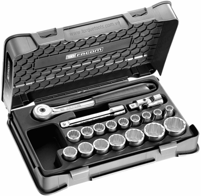 Bộ dụng cụ Facom S.151-2P12 , bộ khẩu Facom S.151-2P12