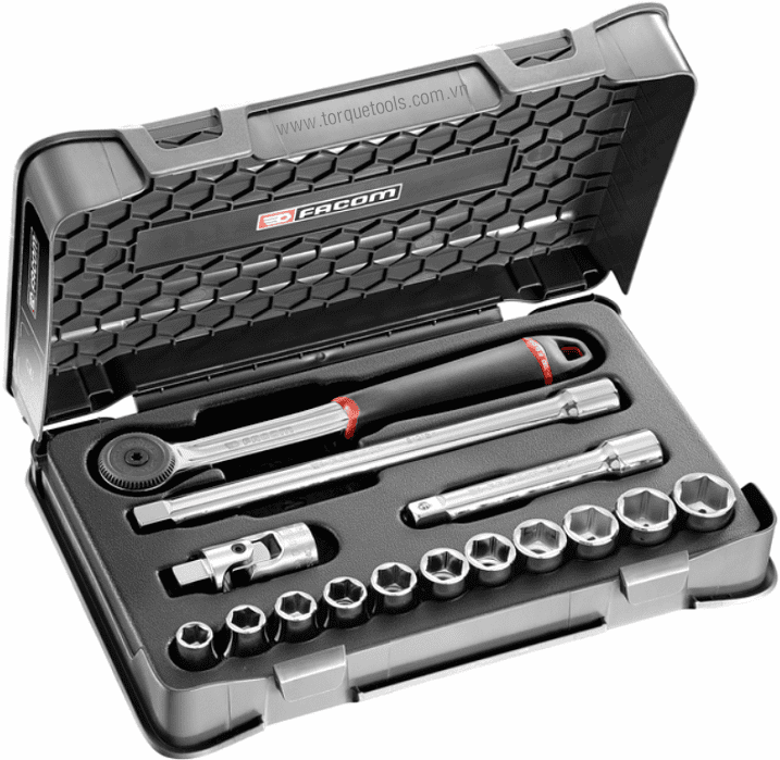 Bộ dụng cụ Facom S.161-1P6U , bộ khẩu Facom S.161-1P6U