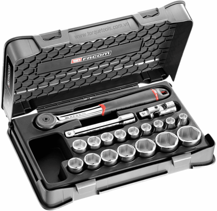 Bộ dụng cụ Facom S.161-2P6 , bộ khẩu Facom S.161-2P6
