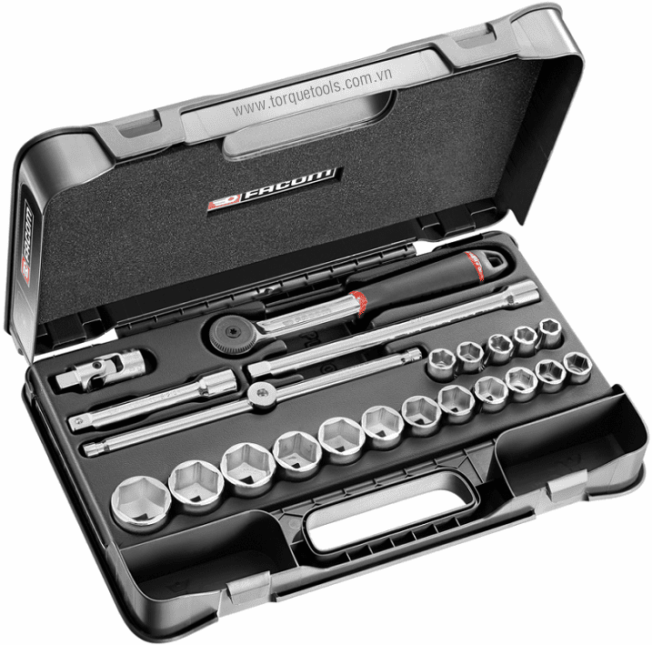 Bộ dụng cụ Facom S.161-2P6U , bộ khẩu Facom S.161-2P6U