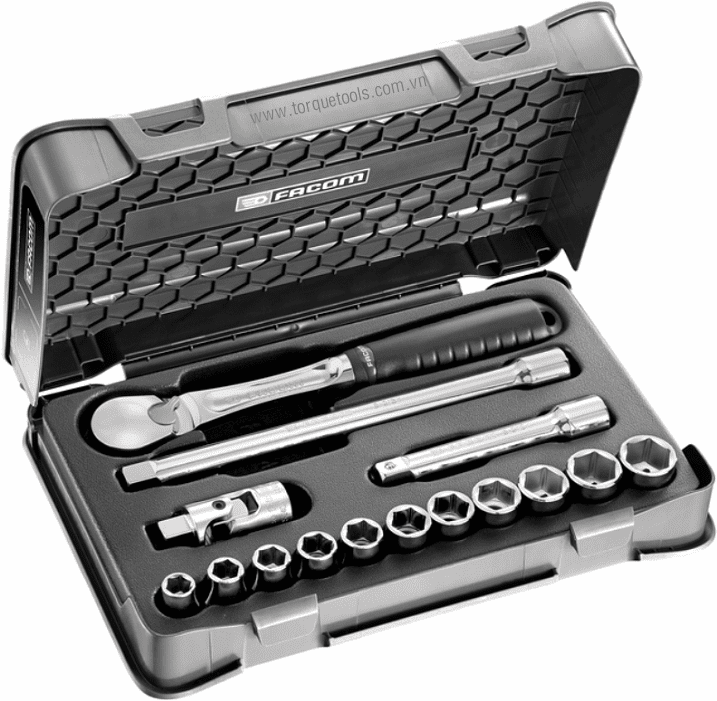 Bộ dụng cụ Facom SL.161-1P6U , bộ khẩu Facom SL.161-1P6U