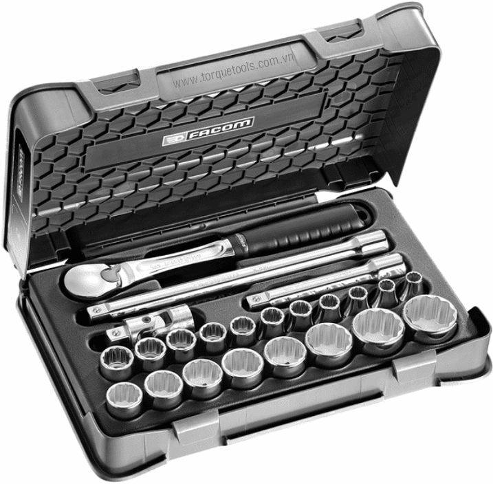 Bộ dụng cụ Facom SL.161-3P12 , bộ khẩu Facom SL.161-3P12