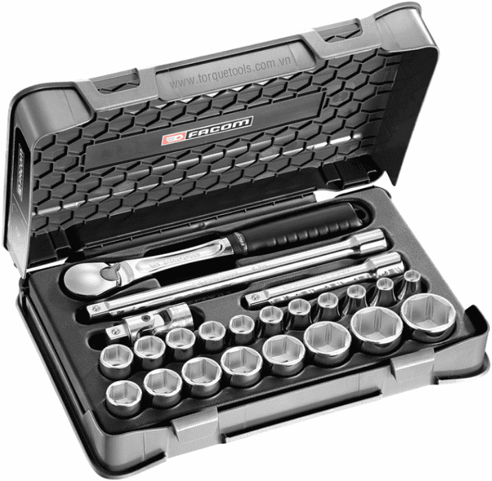 Bộ dụng cụ Facom SL.161-3P6 , bộ khẩu Facom SL.161-3P6