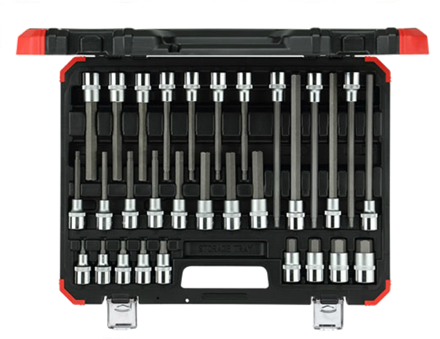 bo khau gedore red r68003030, gedore red socket set r68003030
