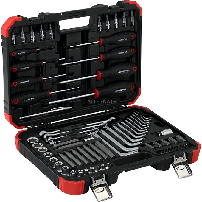 bo khau gedore red r68003075, gedore red socket set r68003075