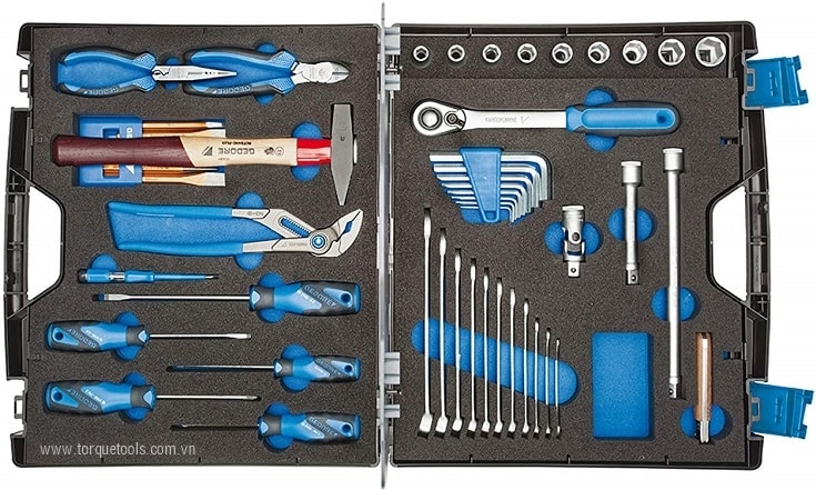 bo khau Gedore S 1000, gedore socket set S 1000