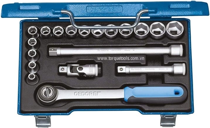 Bo Khau Gedore 19 JMU-3, Gedore socket set 19 JMU-3