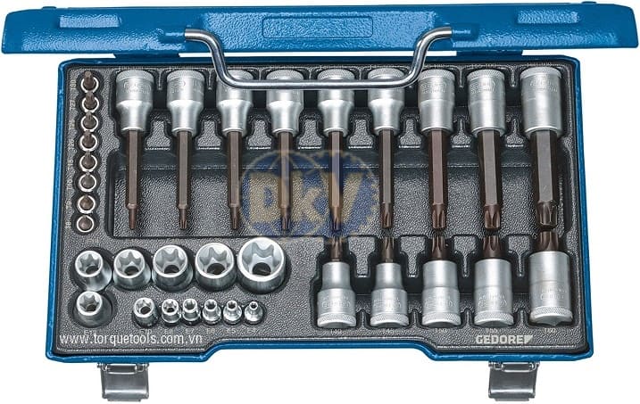 Bo Khau Gedore 19 TX 20, Gedore socket set 19 TX 20