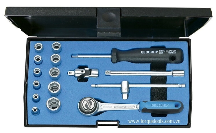 bo khau gedore 20 emu 3, gedore socket set 20 emu 3