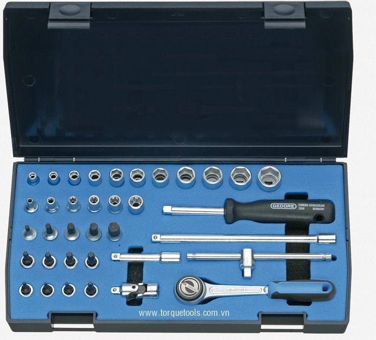 bo khau gedore 20 itu-3, gedore socket set 20 itu-3