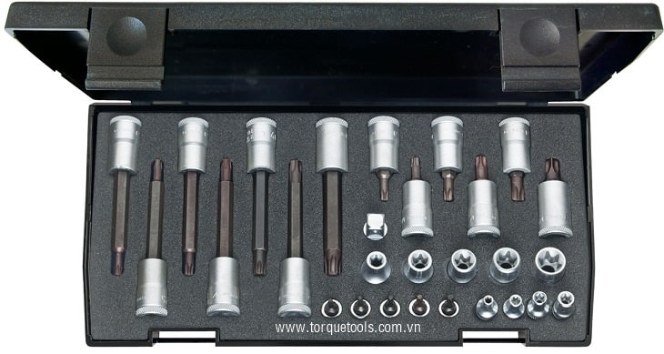 bo khau Gedore 30 TX 20, Gedore socket set 30 TX 20