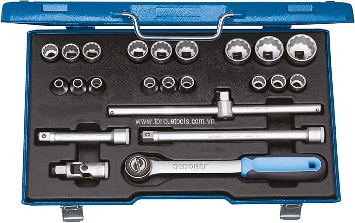Bo Khau Gedore D 19 EMU-3, Gedore socket set D 19 EMU-3