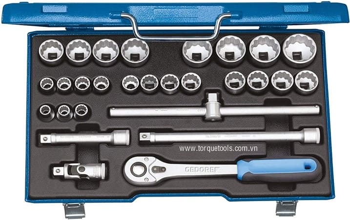 Bo Khau Gedore D 19 VMU-10, Gedore socket set D 19 VMU-10