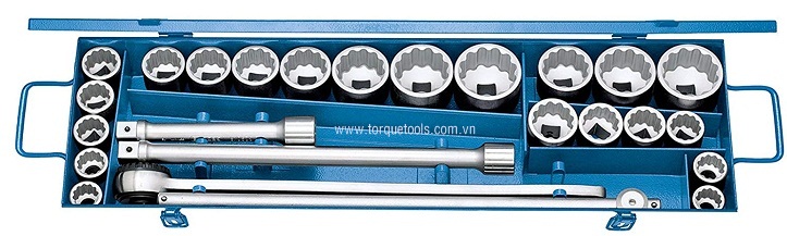 Bộ khẩu Gedore D 32 EMAU-2, Gedore socket set D 32 EMAU-2 