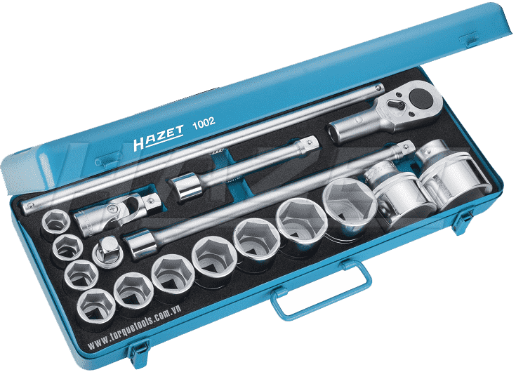 bo khau hazet 1002,  hazet socket set 1002