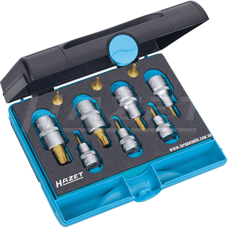 bo khau hazet 1557/10, hazet socket set 1557/10