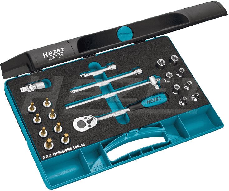 bo khau hazet 1557/21, hazet socket set 1557/21