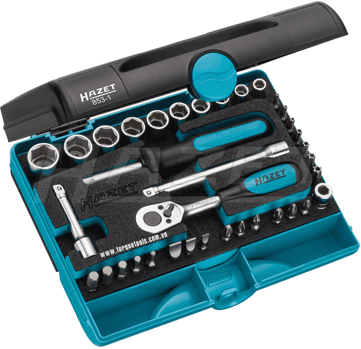 bo khau hazet 853-1, hazet socket set 853-1