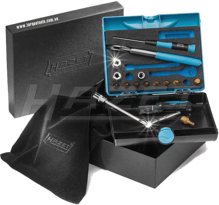 bo khau hazet 853-6,  hazet socket set 853-6