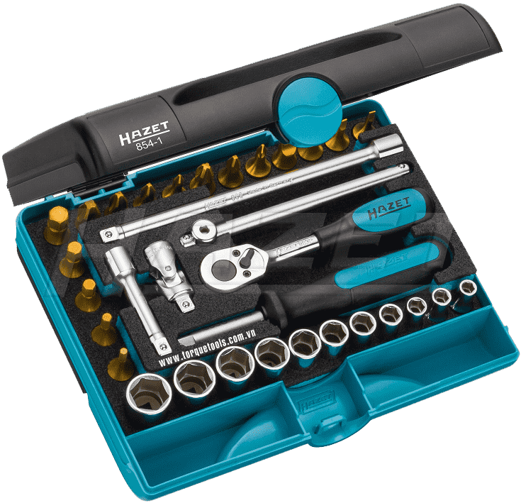 bo khau hazet 854-1,  hazet socket set 854-1