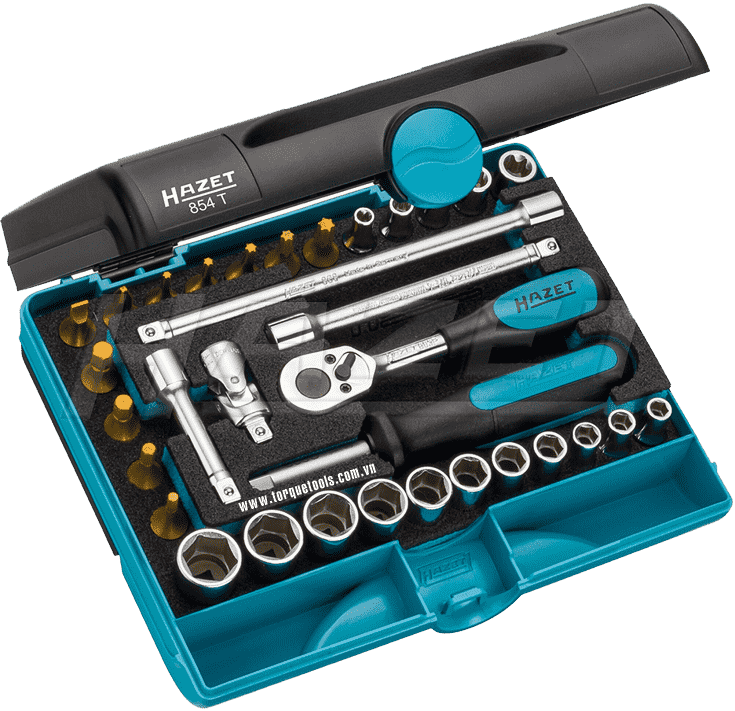 bo khau hazet 854T,  hazet socket set 854T