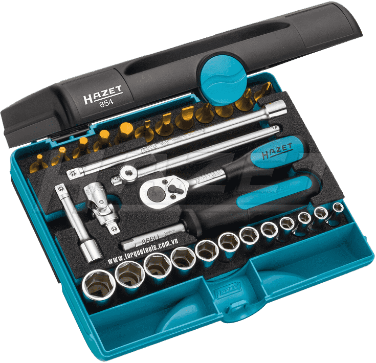 bo khau hazet 854,  hazet socket set 854