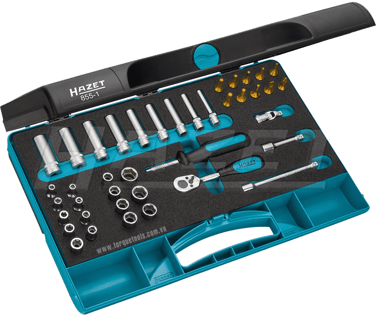 bo khau hazet 855-1,  hazet socket set 855-1
