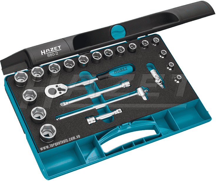 bo khau hazet 880-2, hazet socket set 880-2