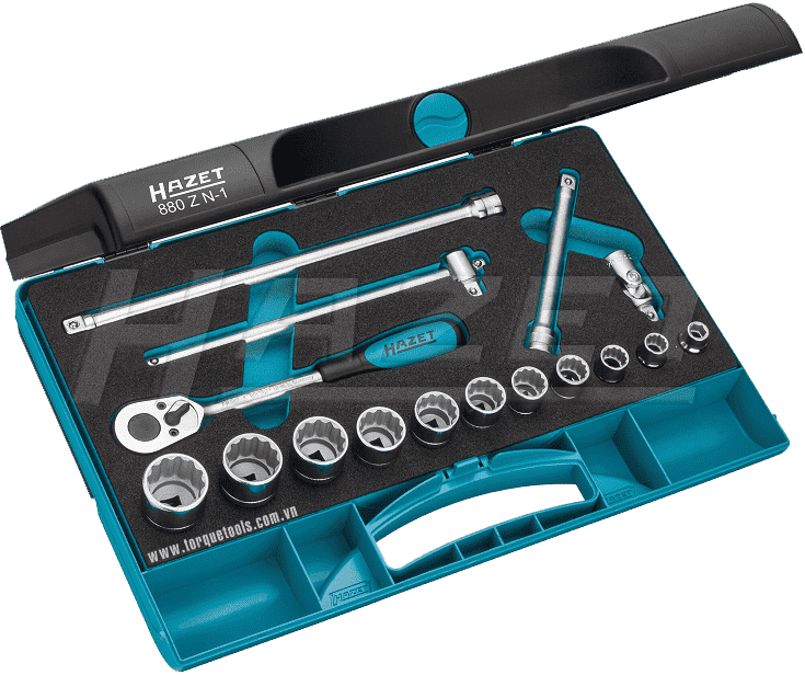 bo khau hazet 880ZN-1, hazet socket set 880ZN-1