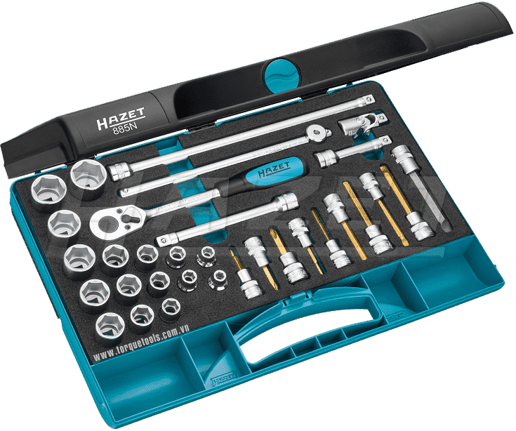 bo khau hazet 885N, hazet socket set 885N
