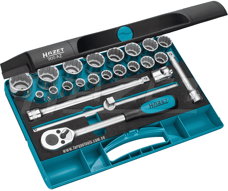 bo khau hazet 900AZ,  hazet socket set 900AZ