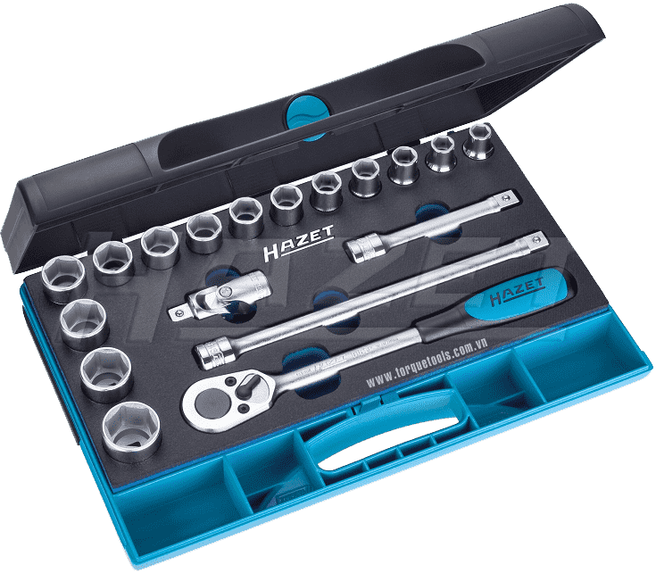 bo khau hazet 932/18,  hazet socket set 932/18