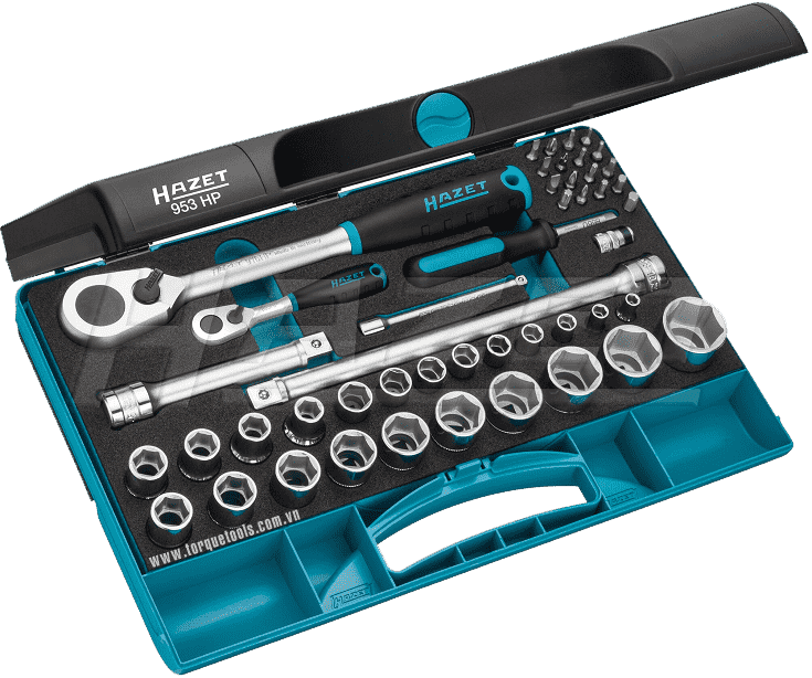 bo khau hazet 953HP, hazet socket set 953HP