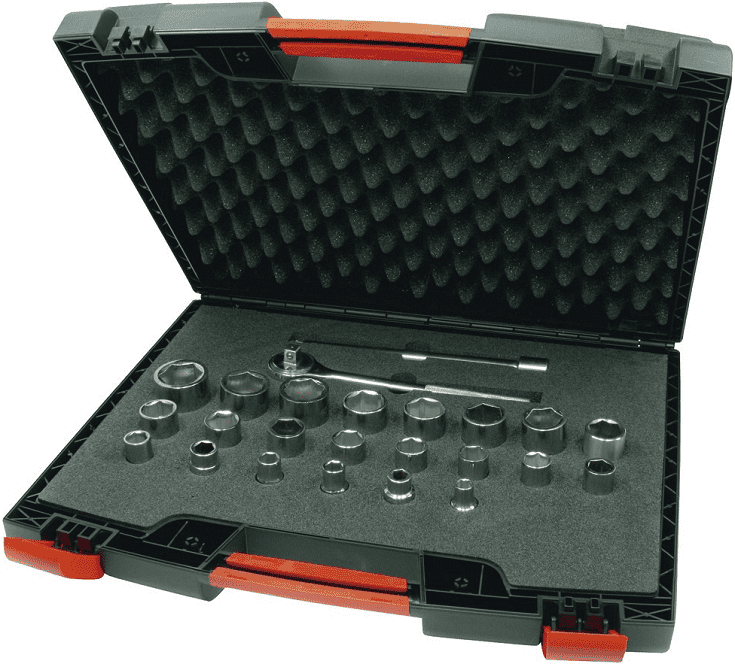 BỘ KHẨU INOX A-MAG 0430002E, A-MAG INOX SOCKET SET 0430002E