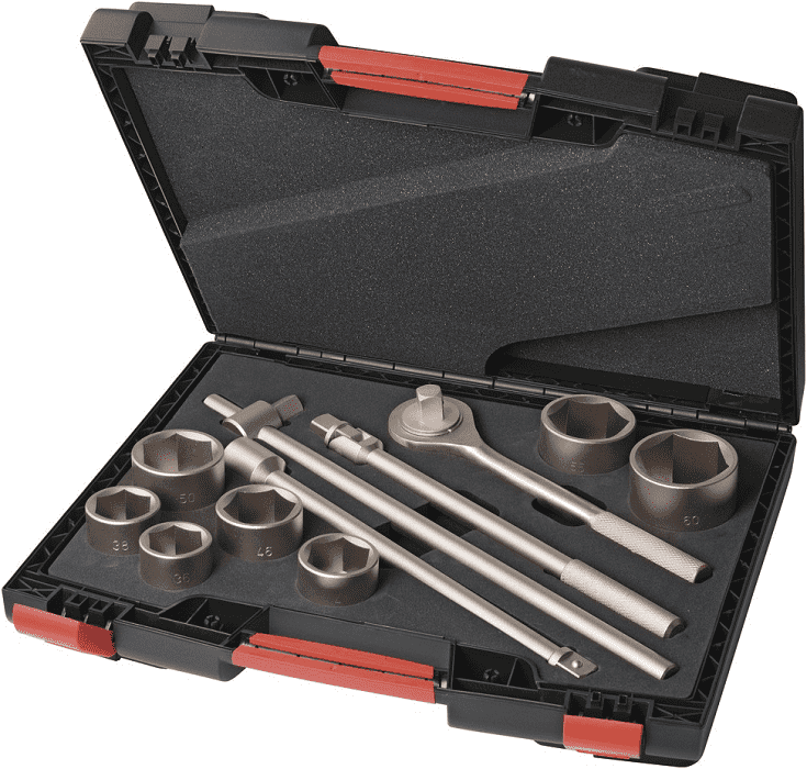 BỘ KHẨU INOX A-MAG 0430003e, A-MAG INOX SOCKET SET 0430003e