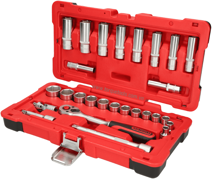 bo khau KS Tools 951.0627, KS Tools socket set 951.0627