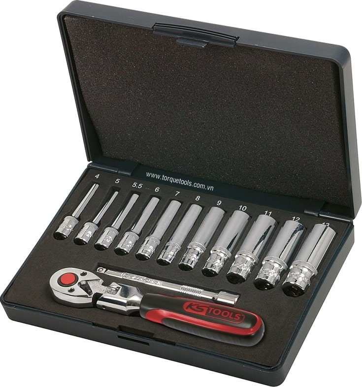 bo khau KS Tools 918.0613, KS Tools socket set 918.0613