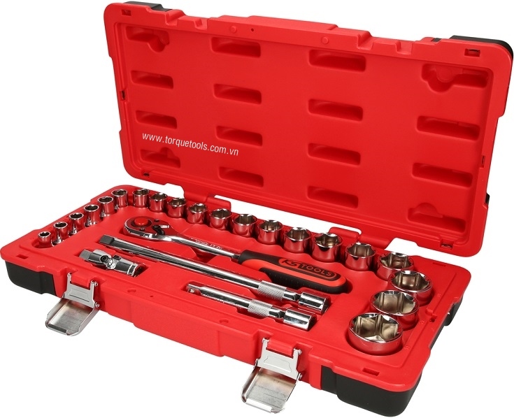 bo khau KS Tools 958.0624, KS Tools socket set 958.0624