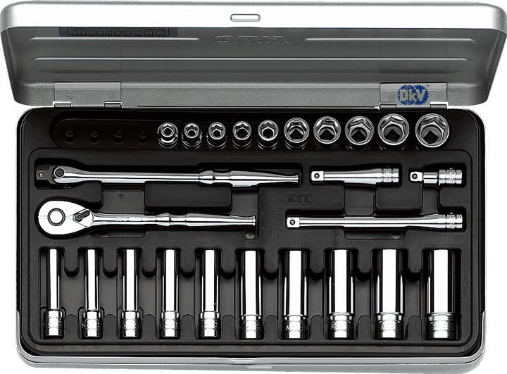Bộ dụng cụ KTC TB2X20, bộ khẩu KTC TB2X20, KTC socket sets TB2X20