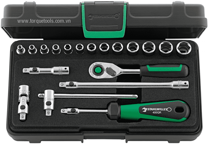 bo khau Stahlwille 96011180, Stahlwille socket set 96011180