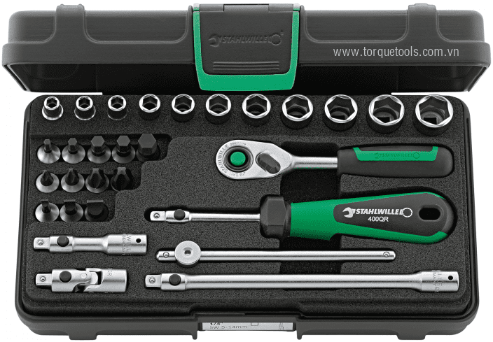 bo khau Stahlwille 96011137, Stahlwille socket set 96011137