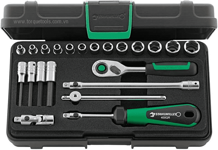 bo khau Stahlwille 96011181, Stahlwille socket set 96011181