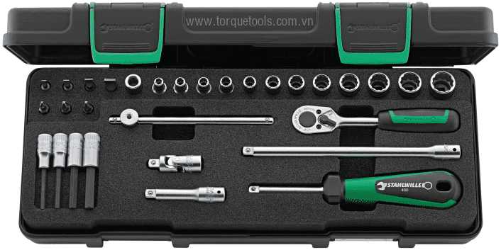 bo khau Stahlwille 96011305, Stahlwille socket set 96011305