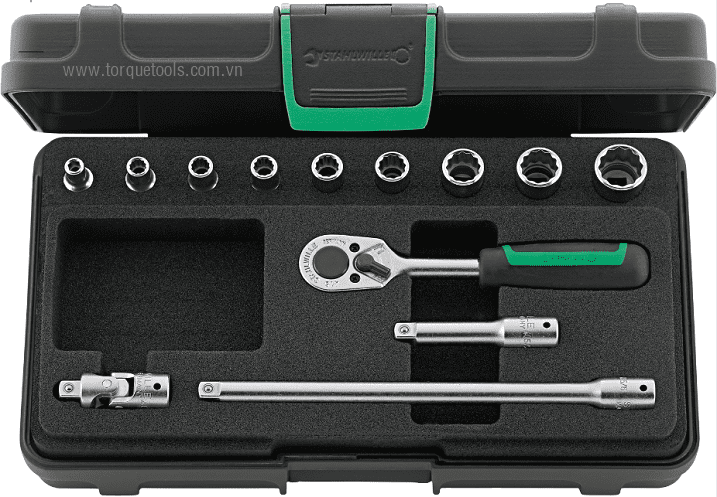 bo khau Stahlwille 96011304, Stahlwille socket set 96011304