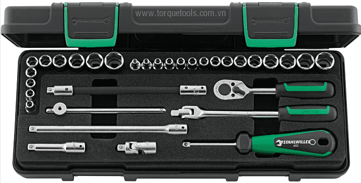 bo khau Stahlwille 96011162, Stahlwille socket set 96011162