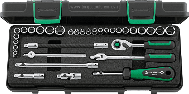 bo khau Stahlwille 96010107, Stahlwille socket set 96010107